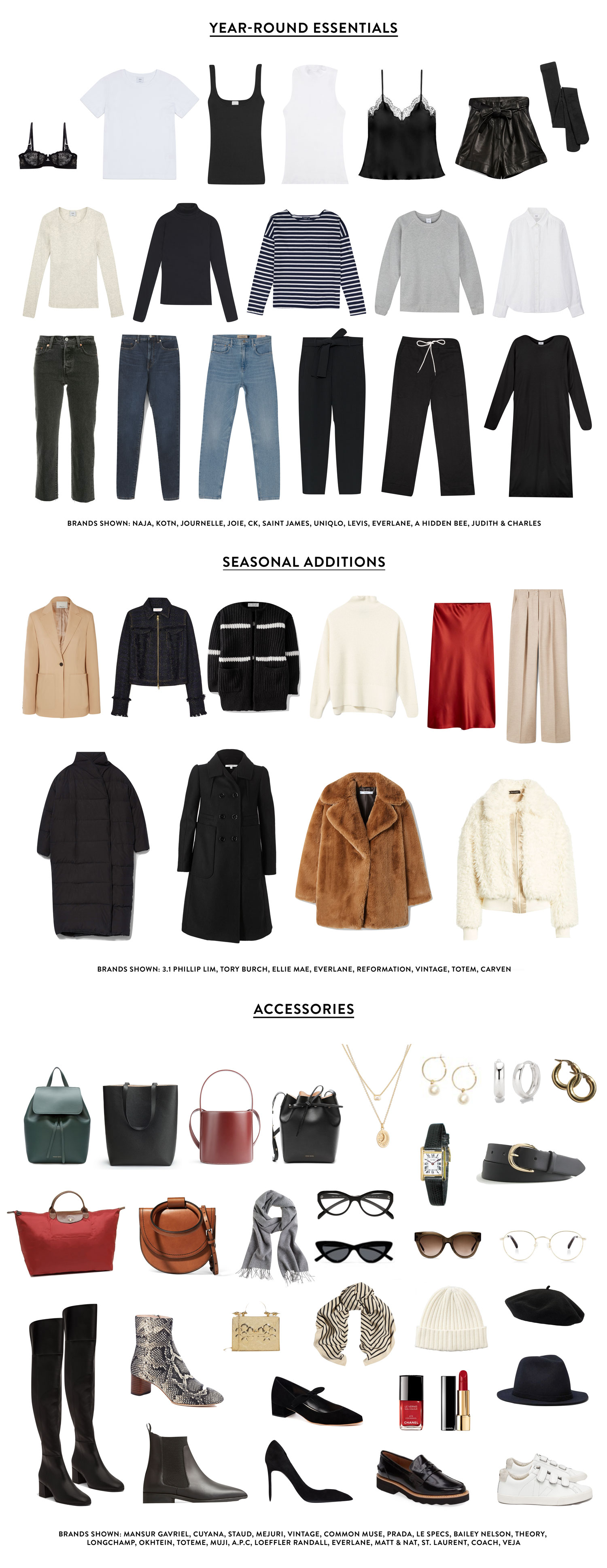 How to Build Your Capsule Wardrobe This Year | Yellow Co.